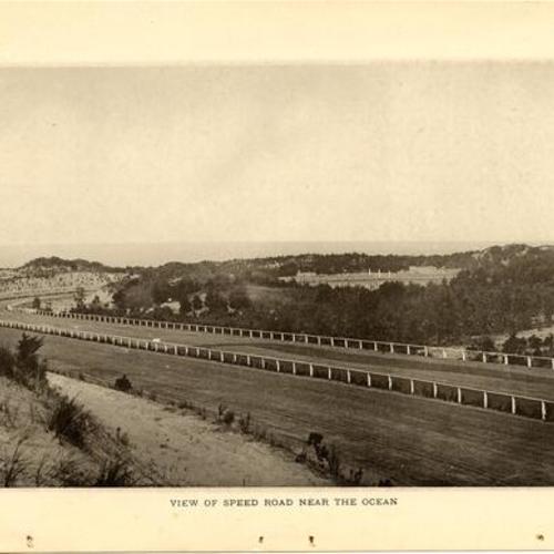 [View of Speed Road near the ocean]