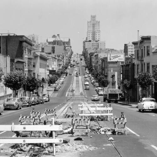 [California from Van Ness, view east]