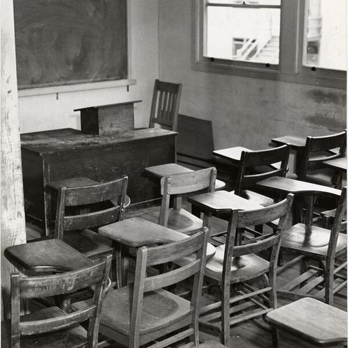 [Classroom on the west campus of City College of San Francisco]