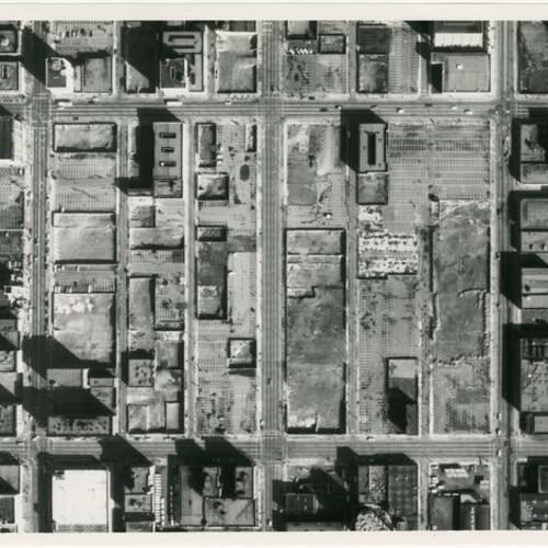 Aerial photo of Yerba Buena Center Area D-1