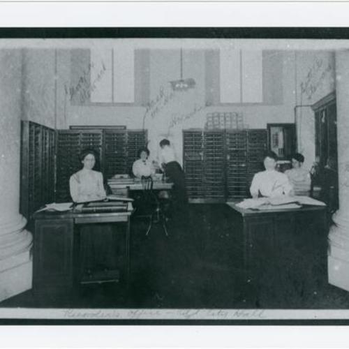 [Recorder's Office, Old City Hall]