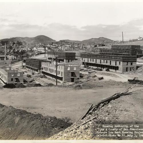 [Construction of Potrero Housing Project]