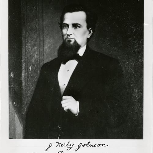 [J. Neely Johnson, 4th Governor of California (Jan. 9, 1856-Jan. 8, 1858)]