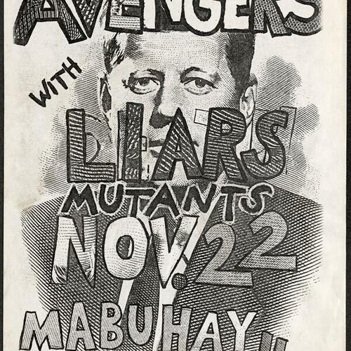 Avengers with the Liars and the Mutants at the Mabuhay Gardens, 1977