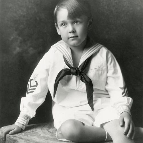 [Adolph Bernard Spreckels, Jr., age 5]
