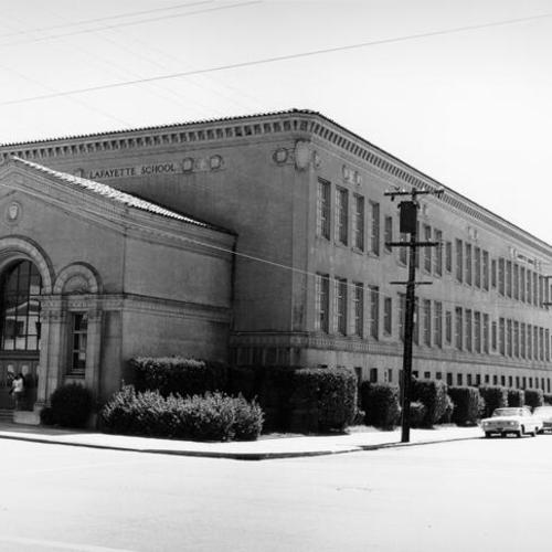 [Lafayette School at 37th Avenue and Anza Street]