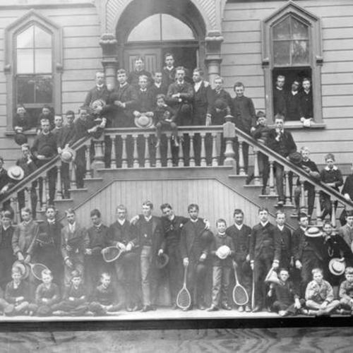 [Trinity School class of 1886]