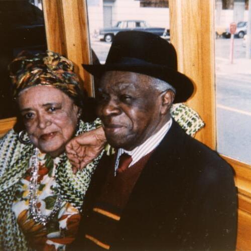[Alethea and Robert of Jones Choir at 50th Anniversary in 1993]