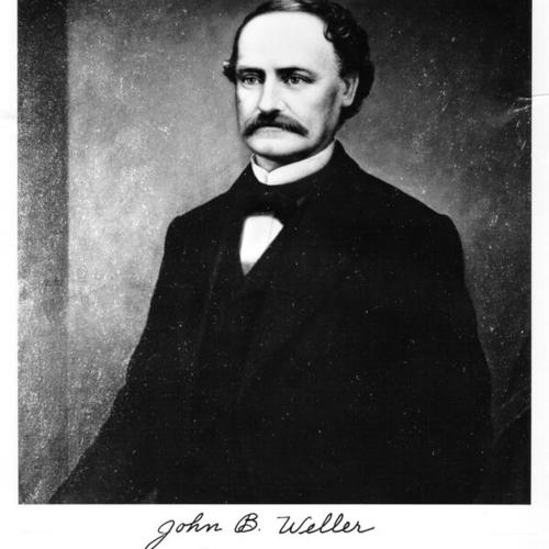 [John B. Weller, 5th Governor of California (Jan. 8, 1858-Jan. 9, 1860)]