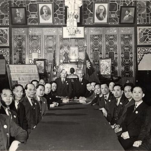 [Representatives of the Chinese Six Companies Association in Chinatown]
