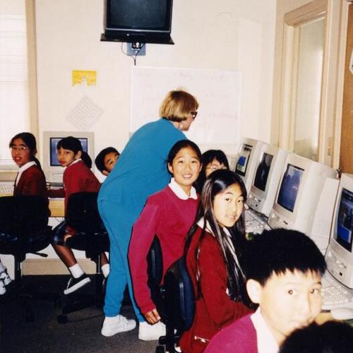 [Computer Lab at St. Anne School]