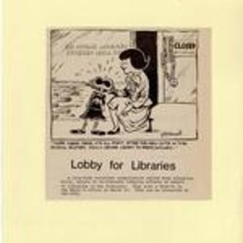 "Lobby for Libraries." Potrero View, March 1980