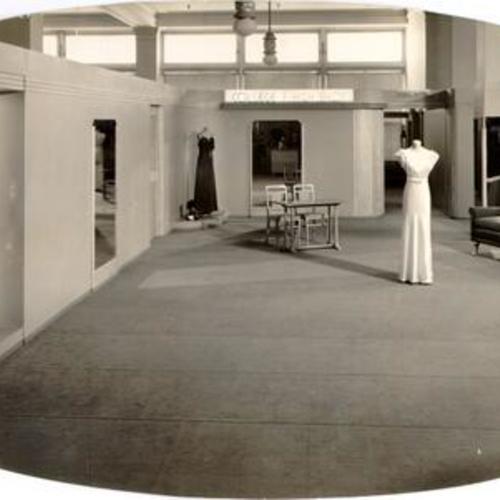 [Interior of the White House department store]