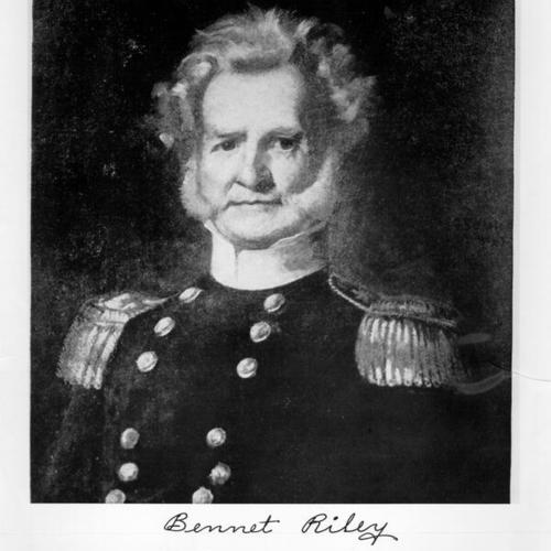 [Bennet Riley, Governor of California (April 1849-Dec. 1849)]