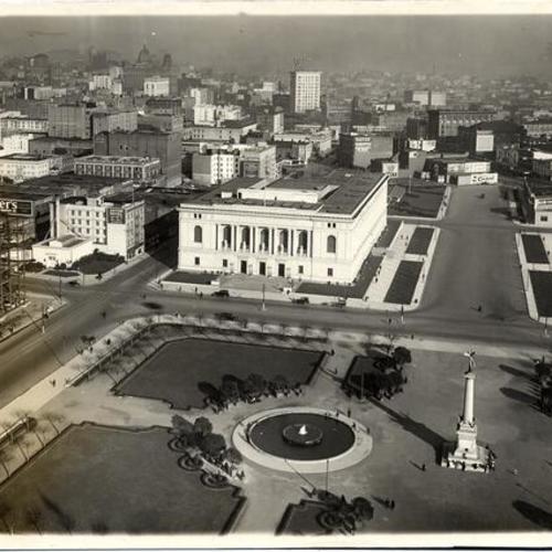 [Main Library and Civic Center Plaza, 1925-26]