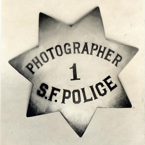 [San Francisco Police Department Photographer 1 Star]