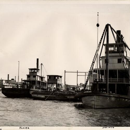 [Riverboats "Flora" and "Jacinto"]