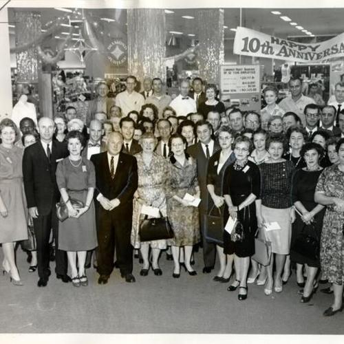 [Sears, Roebuck & Company celebration honoring long-time employees of the department store]