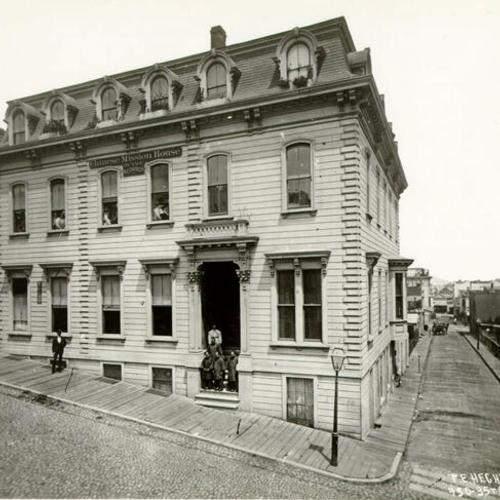[Chinese Mission House on the north west corner of Washington and Trenton streets]