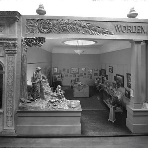 William Worden booth at Panama-Pacific International Exposition
