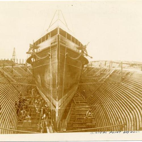 Hunters Point Dry Dock 1880