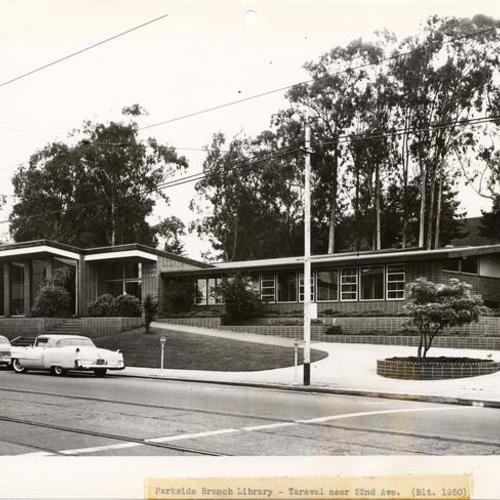 Parkside Branch Library - Taraval near 22nd Ave. (Blt. 1950)