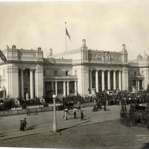 [Dedication of New York State Building at the Panama-Pacific International Exposition]