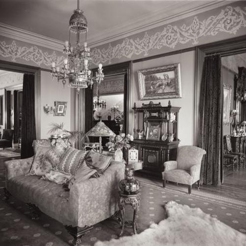 Interior of Victorian home