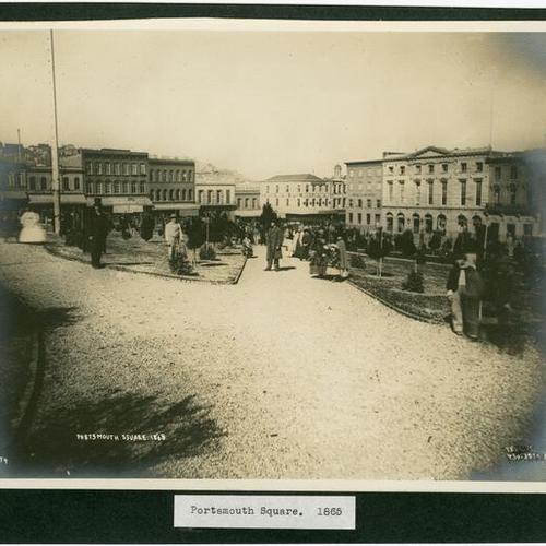 [Portsmouth Square, 1865]