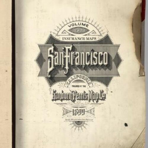 Insurance maps of San Francisco, California [cartographic material] / Sanborn-Perris Map Company
