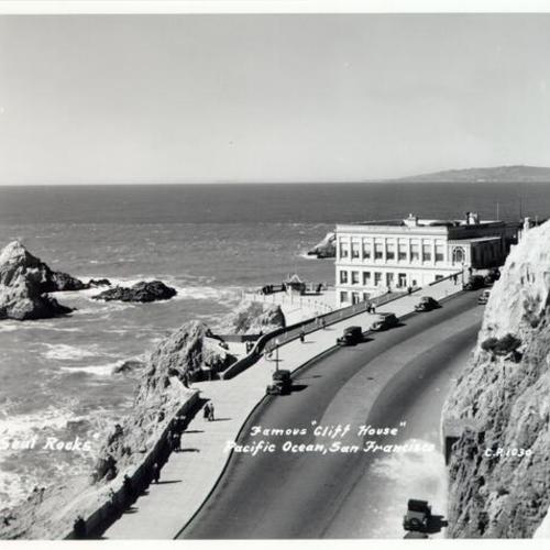 Famous "Cliff House" Pacific Ocean, San Francisco