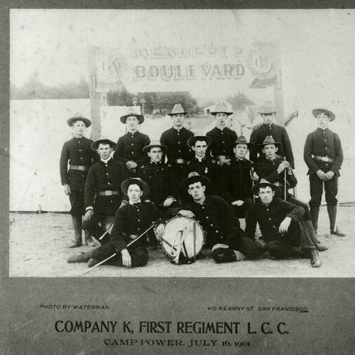 ["Kennedy's Indians" Company K, First Regiment]