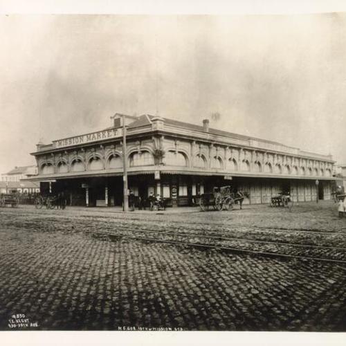 [Mission Market, northeast corner of 16th and Mission streets]