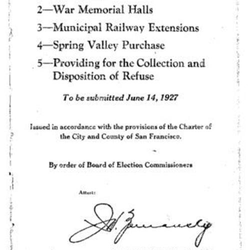 1927-06-14, San Francisco Voter Information Pamphlet
