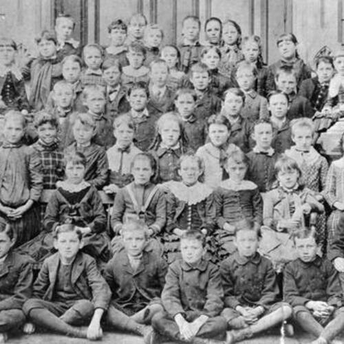 [Silver Street Primary School class of 1885]
