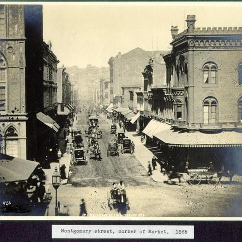 [Montgomery and Market Street, 1865]