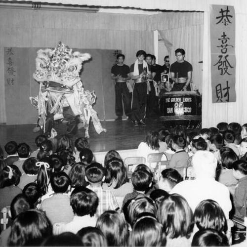 [Chinese New Year program at Jean Parker School]
