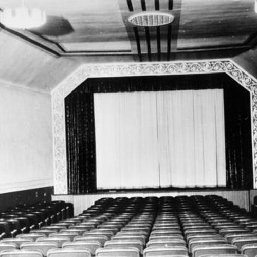 [Interior of the Vogue Theater]
