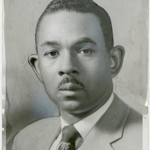 Portrait of Dr. Carlton B. Goodlett]