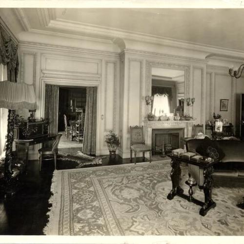 [Rooms in President Harding Suite at the Palace Hotel]