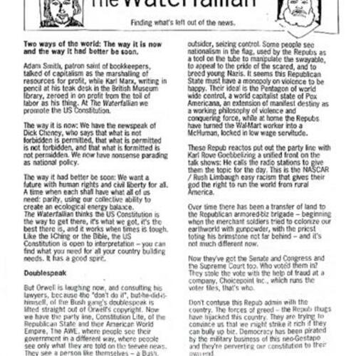 The Waterfallian, Volume 3 number 4, Apr. 2004