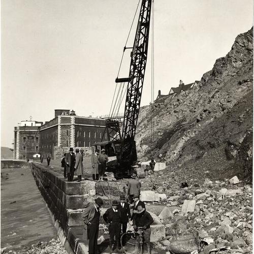 [Construction at Fort Point]