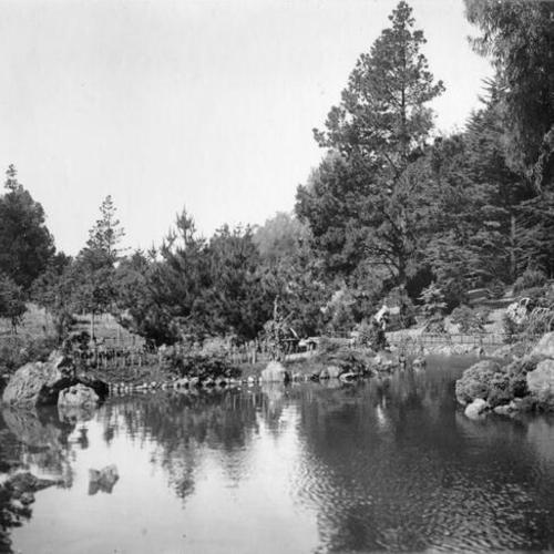 [Unidentified lake in Golden Gate Park]