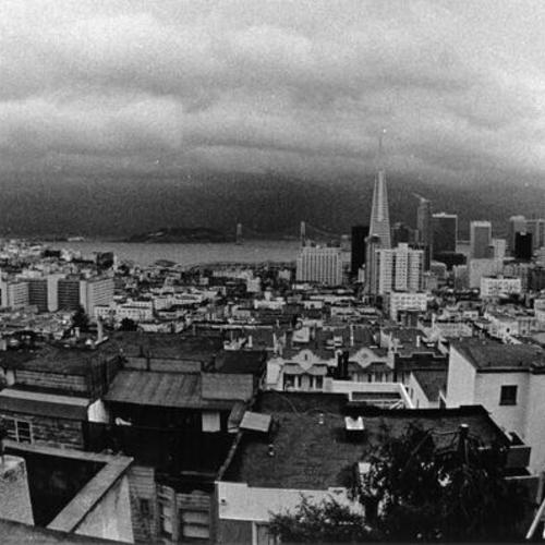 [View of San Francisco from Washington Street, above Taylor]