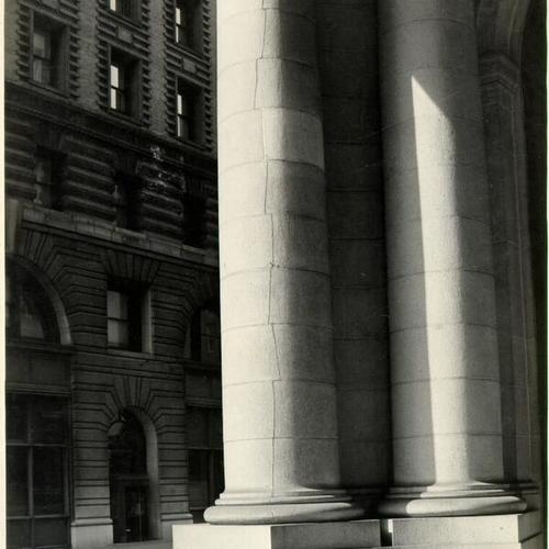 [Columns of a building]