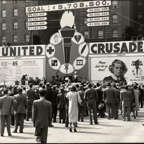 [United Crusade Rally in Union Square]