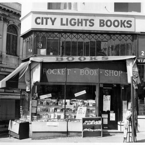 [City Lights Bookstore, 261 Columbus Avenue]