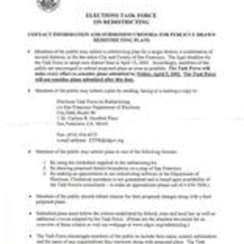 San Francisco Board of Supervisors Redistricting Kit (19 of 37)