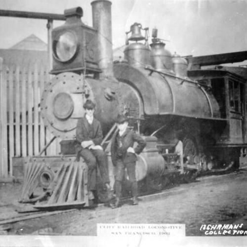 Cliff Railroad Locomotive, San Francisco, 1903