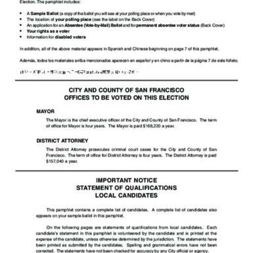 2003-12-09, San Francisco Voter Information Pamphlet